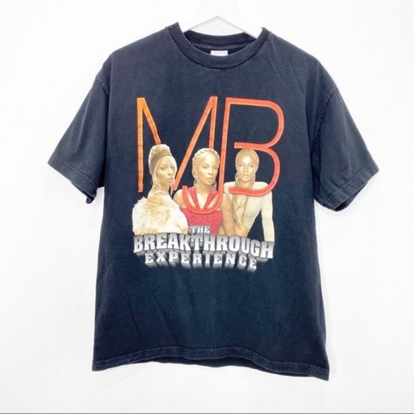 MARY J BLIGE 2006 Vintage Breakthrough Tour Rap R & B Hip Hop Graphic Band Tee - Picture 4 of 8